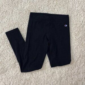 Black Champion Authentic Athleticwear Girls Leggings Size M